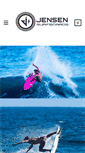 Mobile Screenshot of jensensurfboards.com
